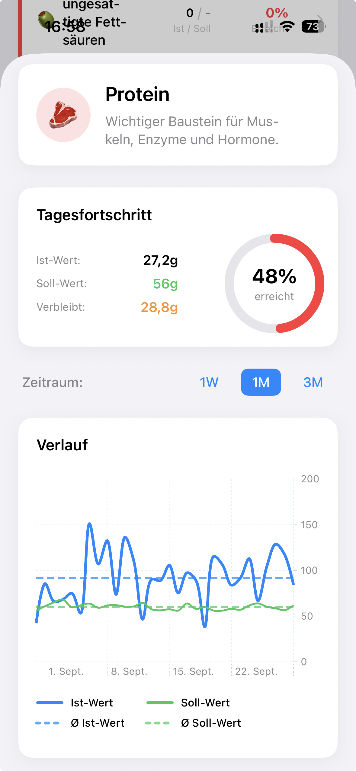 NutriBenchmark App Preview 3